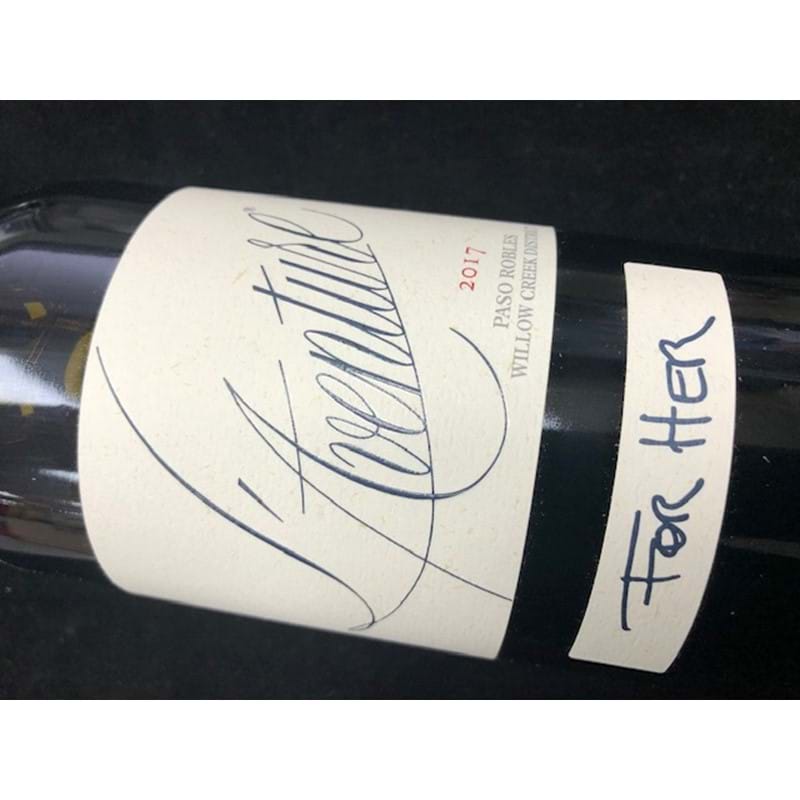 L'AVENTURE For Her Cuvée (Syrah/Graciano ) 2017 Bottle - NO DISCOUNT Image
