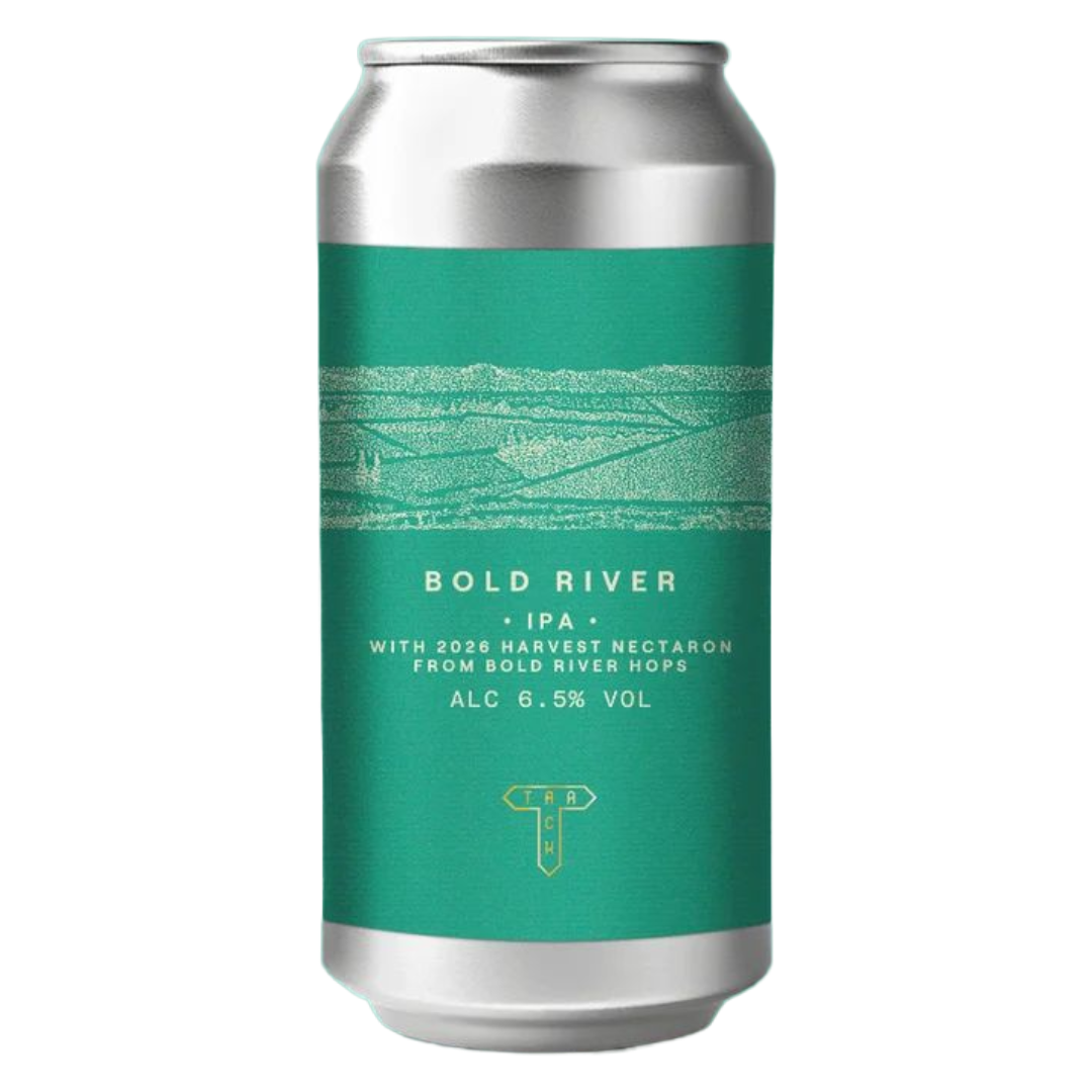 TRACK BREWING 'Bold River' IPA (2026 Harvest) CAN (440ml) 6.5%abv Image