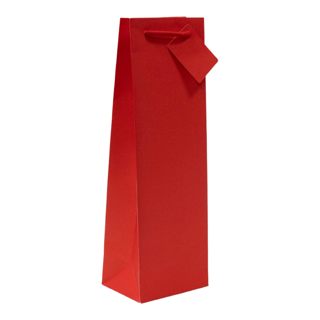 1 BOTTLE BAG 'Plain Red' Each (BPR1 replaced by BB1RE) Image