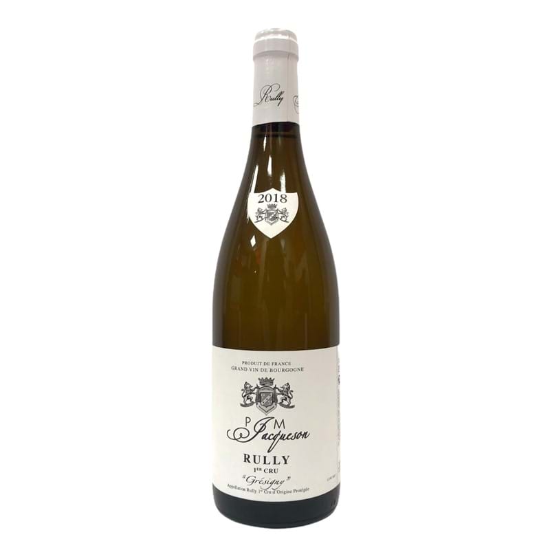 PAUL & MARIE JACQUESON Rully 1er Cru, Gresigny 2018 Bottle Image