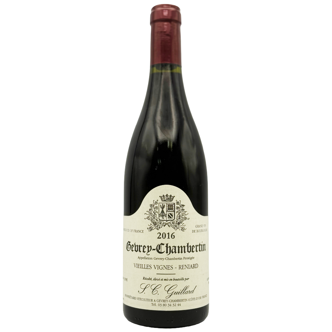 GUILLARD Gevrey-Chambertin Vieilles-Vignes 'Reniard' 2016 Bottle ORG Image