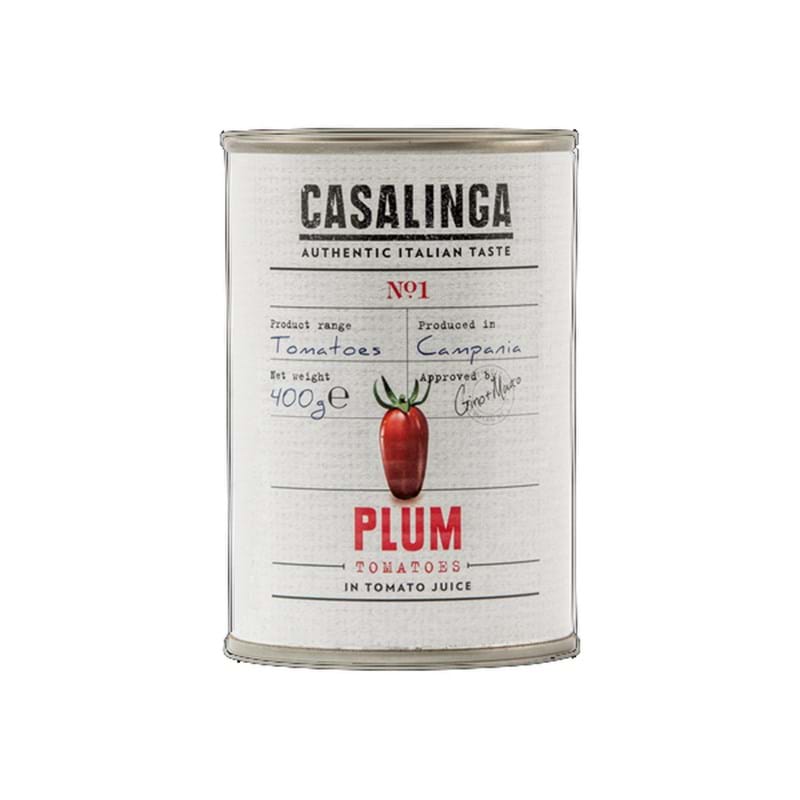 CASALINGA Plum Tomatoes 400g Jar - VEGAN (los) Image
