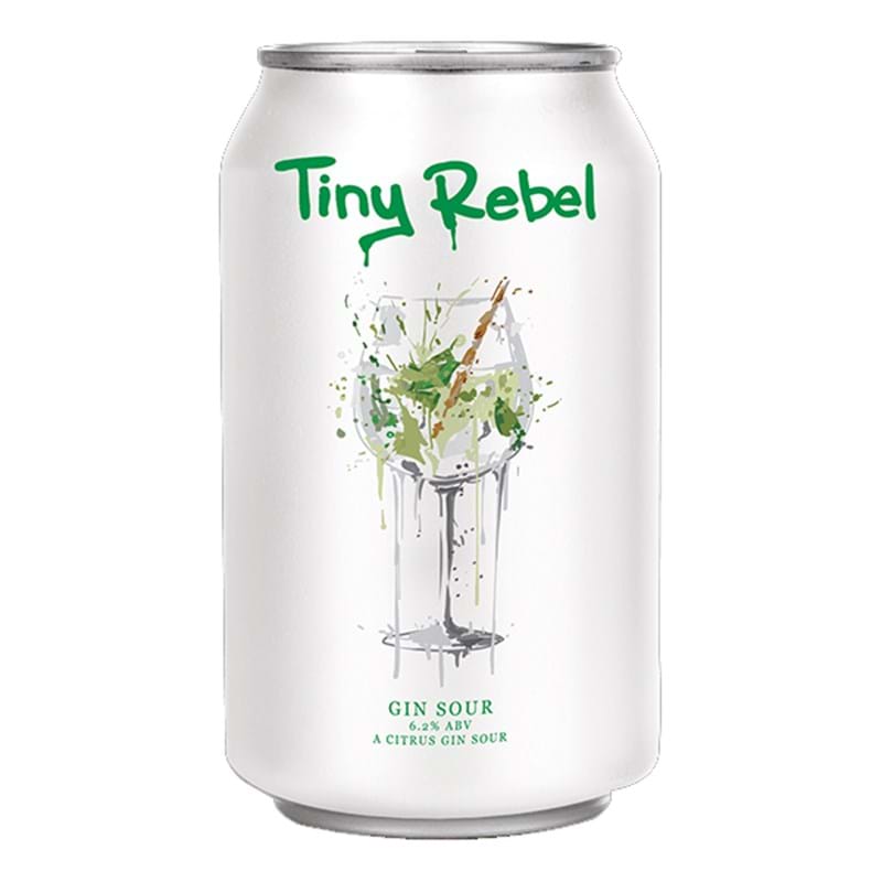 TINY REBEL Gin Sour CAN (330ml) 6.2%abv (BBE 01/22) Image