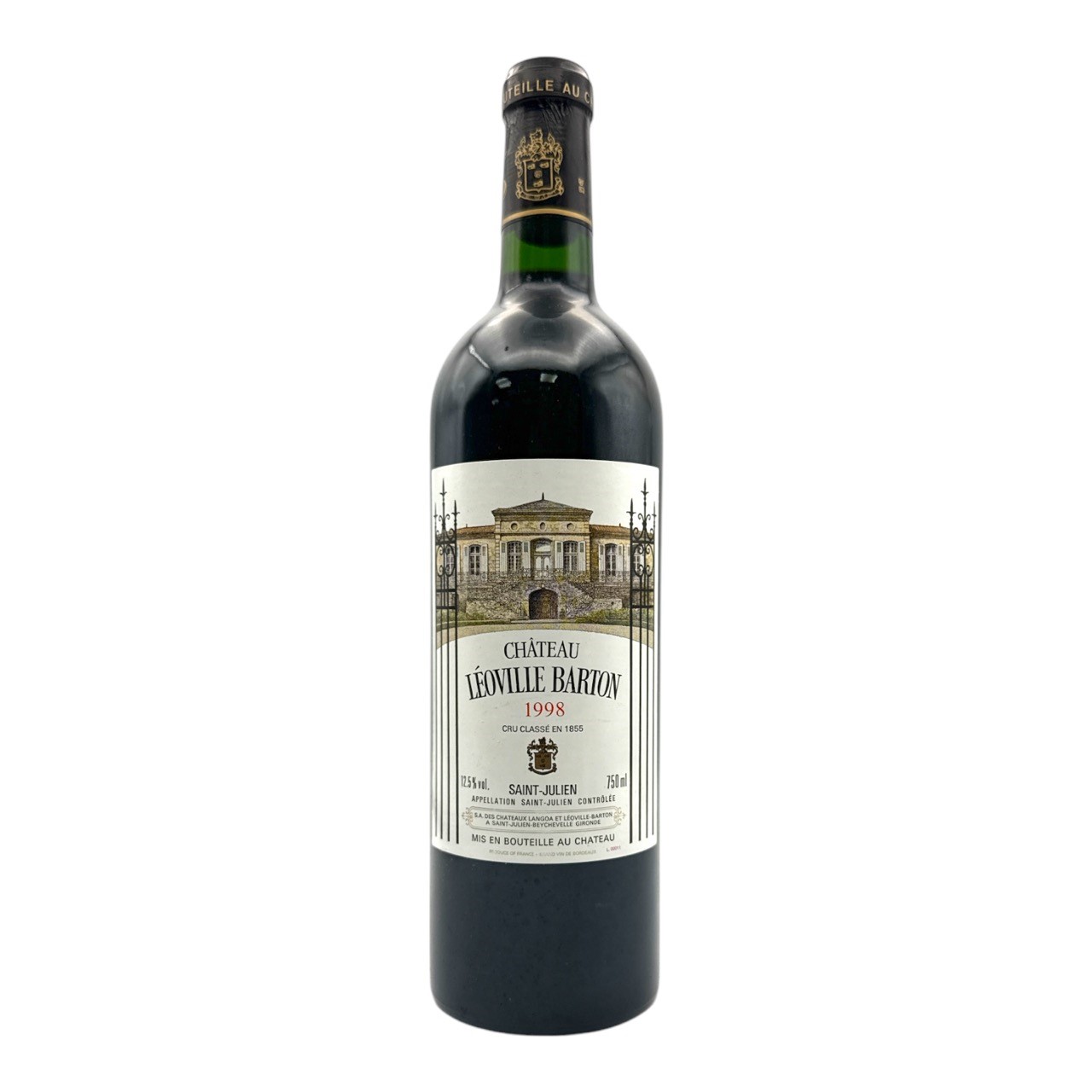 CHATEAU LEOVILLE BARTON 2eme Grand Cru Classe, Saint-Julien 1998 Bottle Image
