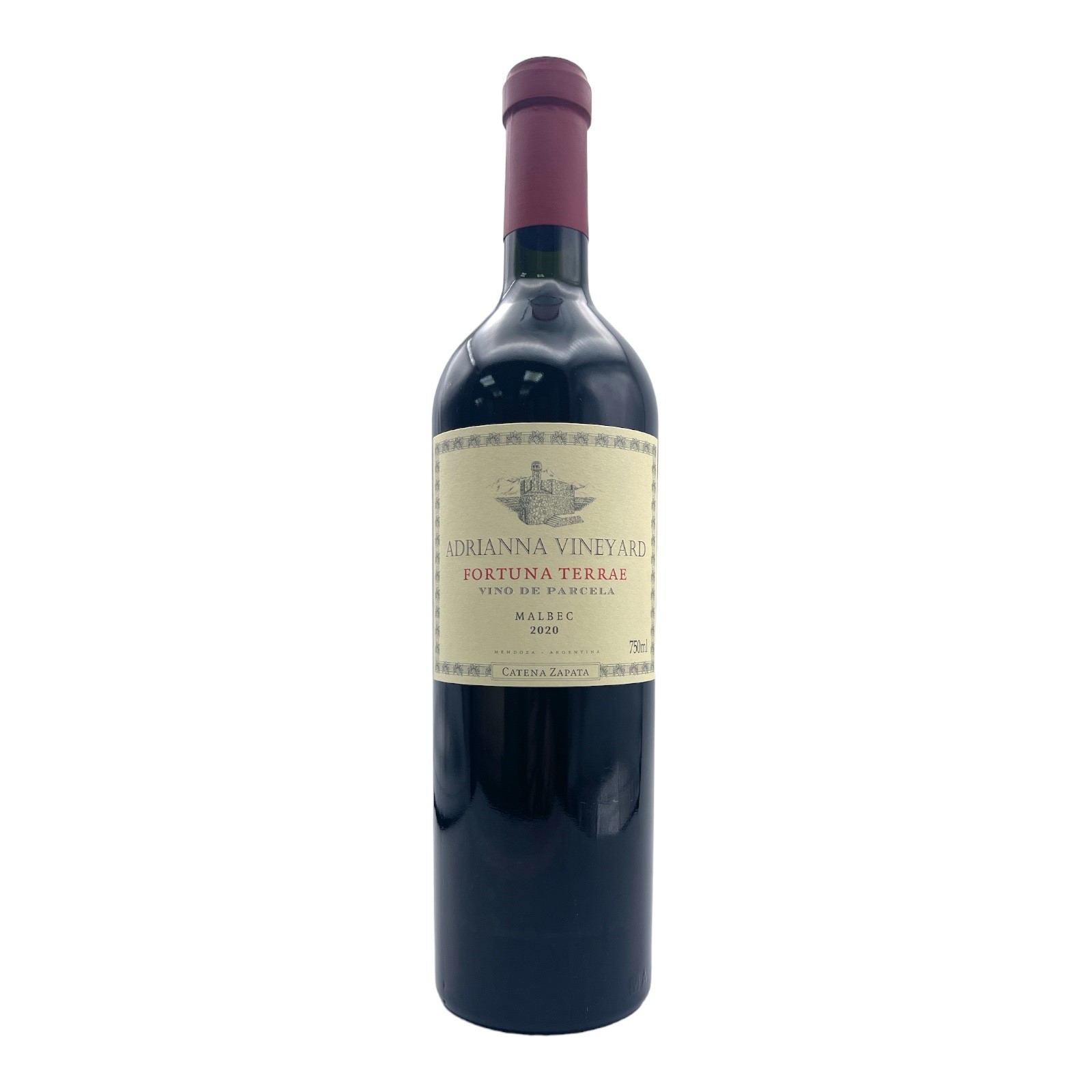 CATENA ZAPATA Malbec 'Fortuna Terrae' Adrianna Vineyard - Gualtallary, Mendoza 2020 Bottle Image