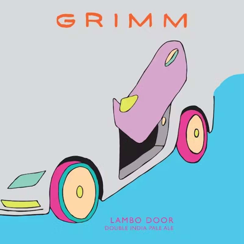 GRIMM 'Lambo Door ' DIPA with Citra, Simcoe, & El Dorado CAN (473ml) 8%abv - SINGLE bbe06/26 (rtc) Image