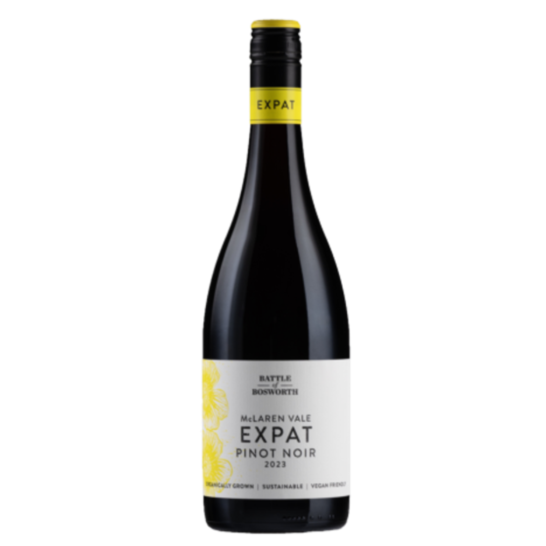 Battle of Bosworth 'Expat' Pinot Noir 2021/23 Bottle ORG/SUS/VGN (los) Image