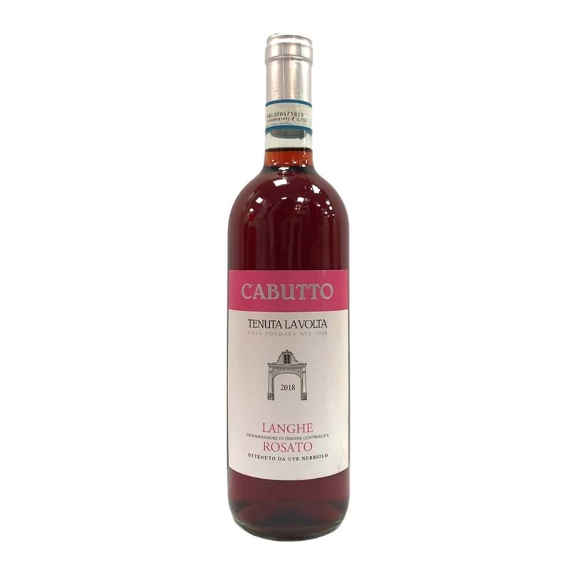 CABUTTO Langhe DOC Rosato, Tenuta la Volta Piedmont 2018 Bottle (rtc) Image