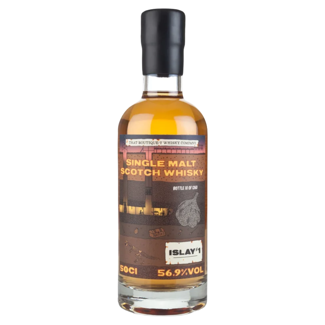 THAT BOUTIQUE-Y WHISKY COMPANY Islay#1 Islay Single Malt Scotch Whisky Bottle (50cl) 56.9%abv Image