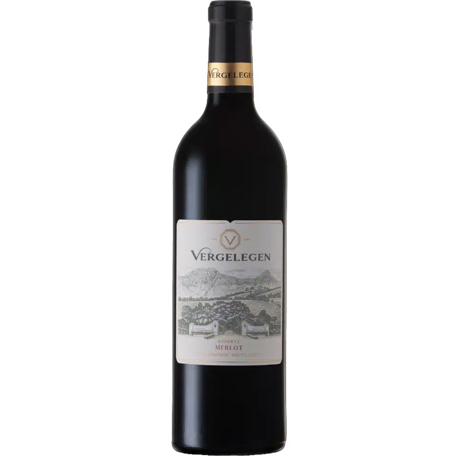 VERGELEGEN Reserve Merlot Somerset West 2022 Bottle VGN Image