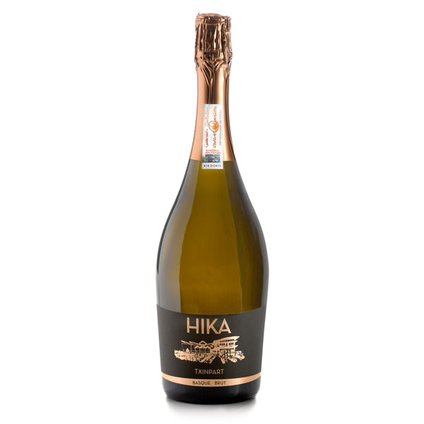 BODEGAS HIKA Txakoli Sparkling Brut - DO Getariako Txakolina 2020 Bottle Image