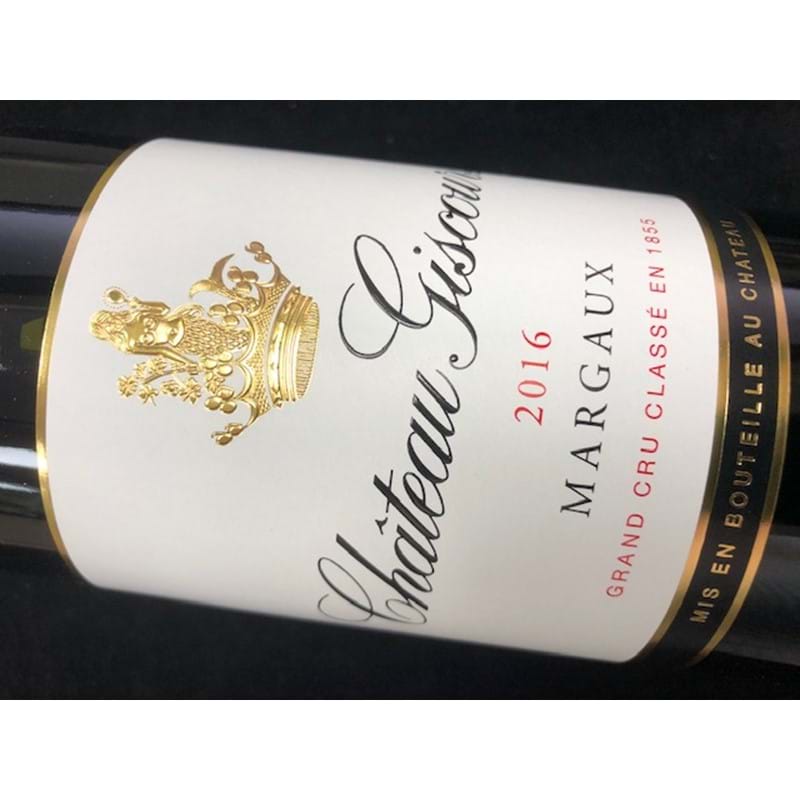 CHATEAU GISCOURS 3eme Cru Classe Margaux 2016 Bottle/nc Image