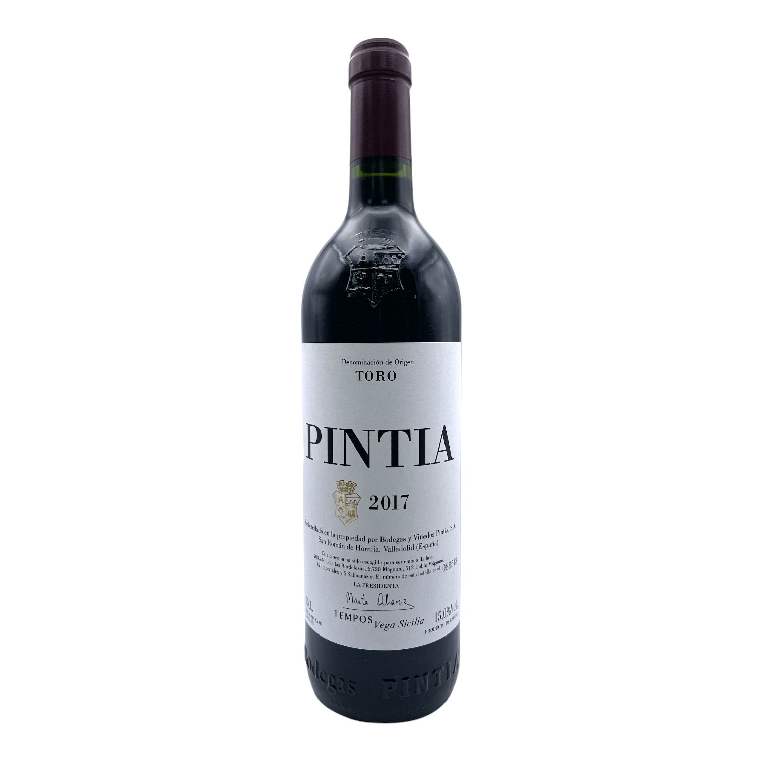 PINTIA Tempos Vega Sicilia - Toro 2017 DOUBLE MAGNUM (300cl) in Wooden Case Image