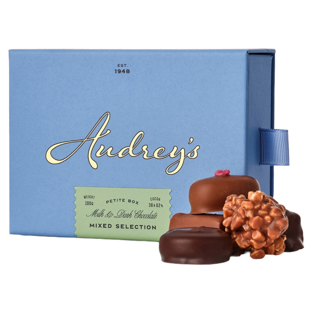 AUDREYs Milk & Dark Mixed Selection 'Petite Box' (100g) Image