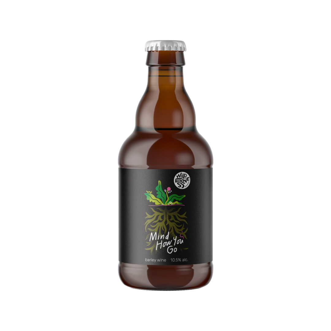 WILDERNESS BREWERY 'Mind How You Go' Unfiltered Barley Wine Bottle (330ml) 10.5%abv Image