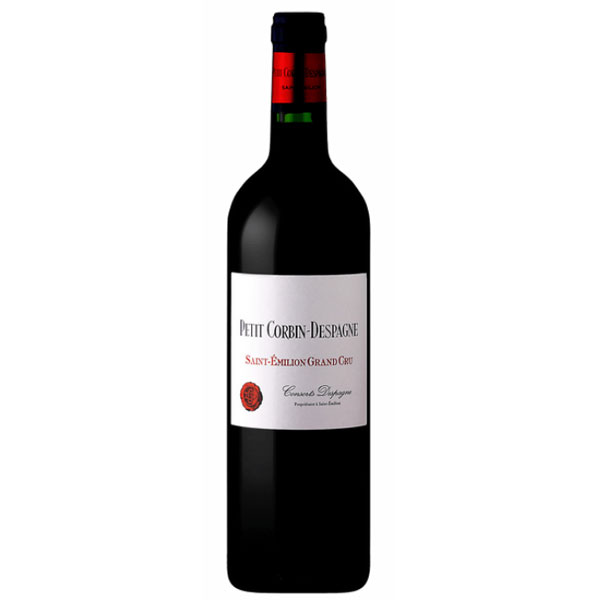 PETIT CORBIN-DESPAGNE 2nd wine of Ch. Grand Corbin-Despagne, Saint-Emilion 2020 Bottle ORG Image