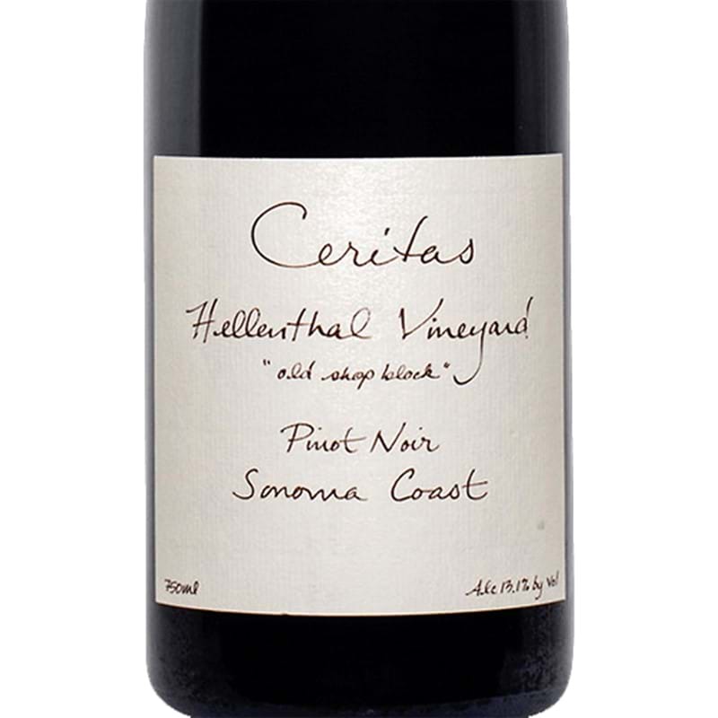 CERITAS Pinot Noir, Hellenthal Old Block Shop 2018 CASE x 6 Bottles - PRE-RELEASE Image