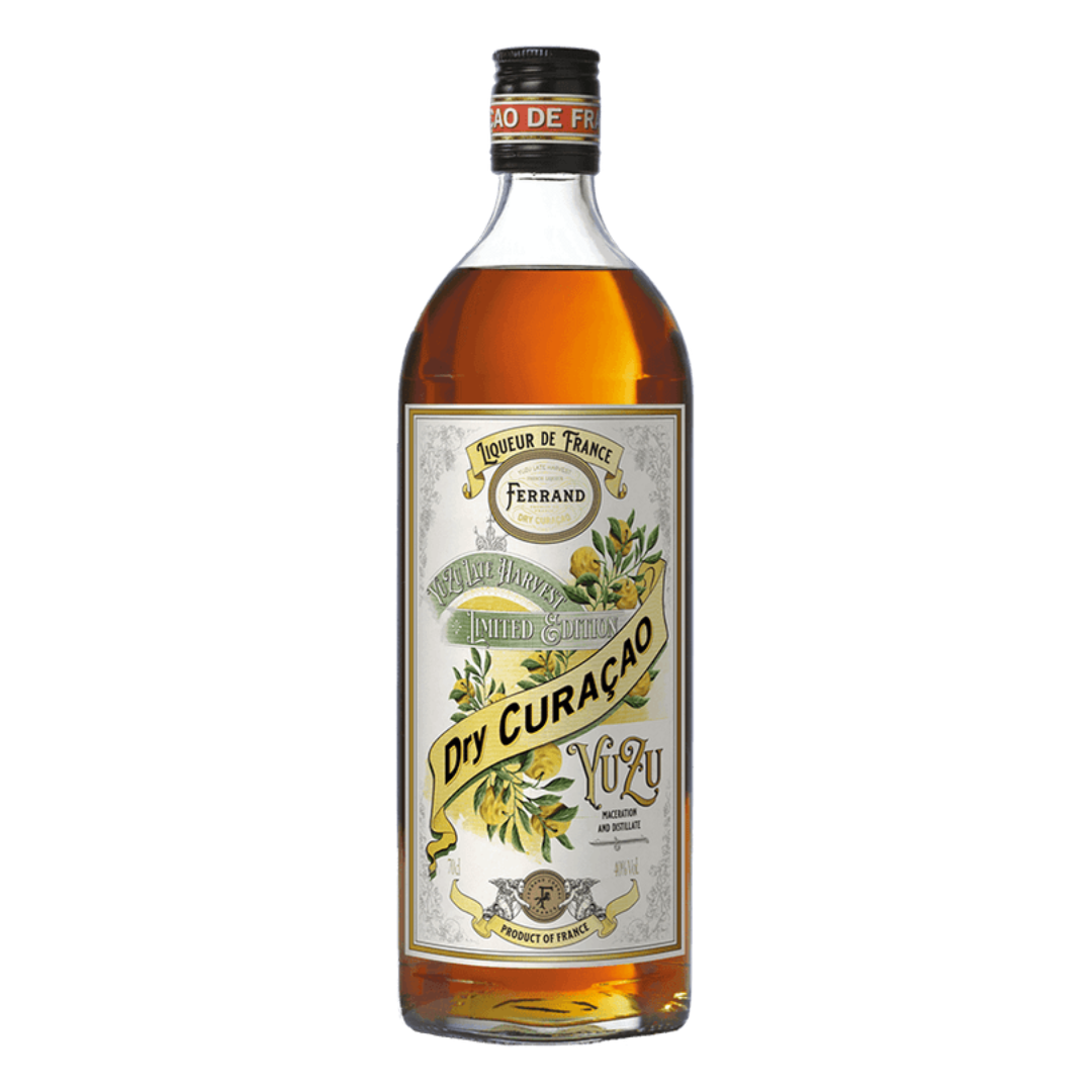 PIERRE FERRAND 'Dry Curacao' Late Harvest Yuzu Liqueur from France Bottle (70cl) 40%abv Image