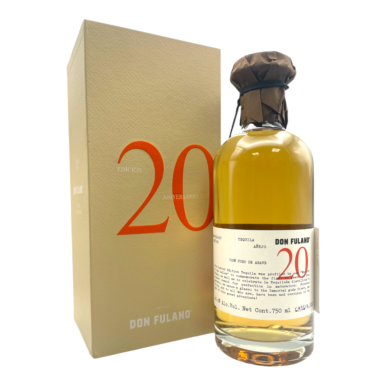 DON FULANO '20th Anniversary Release' Sherry Aged Anéjo 100% Puro de Agave Bottle (75cl) 44.4%abv ADF Image