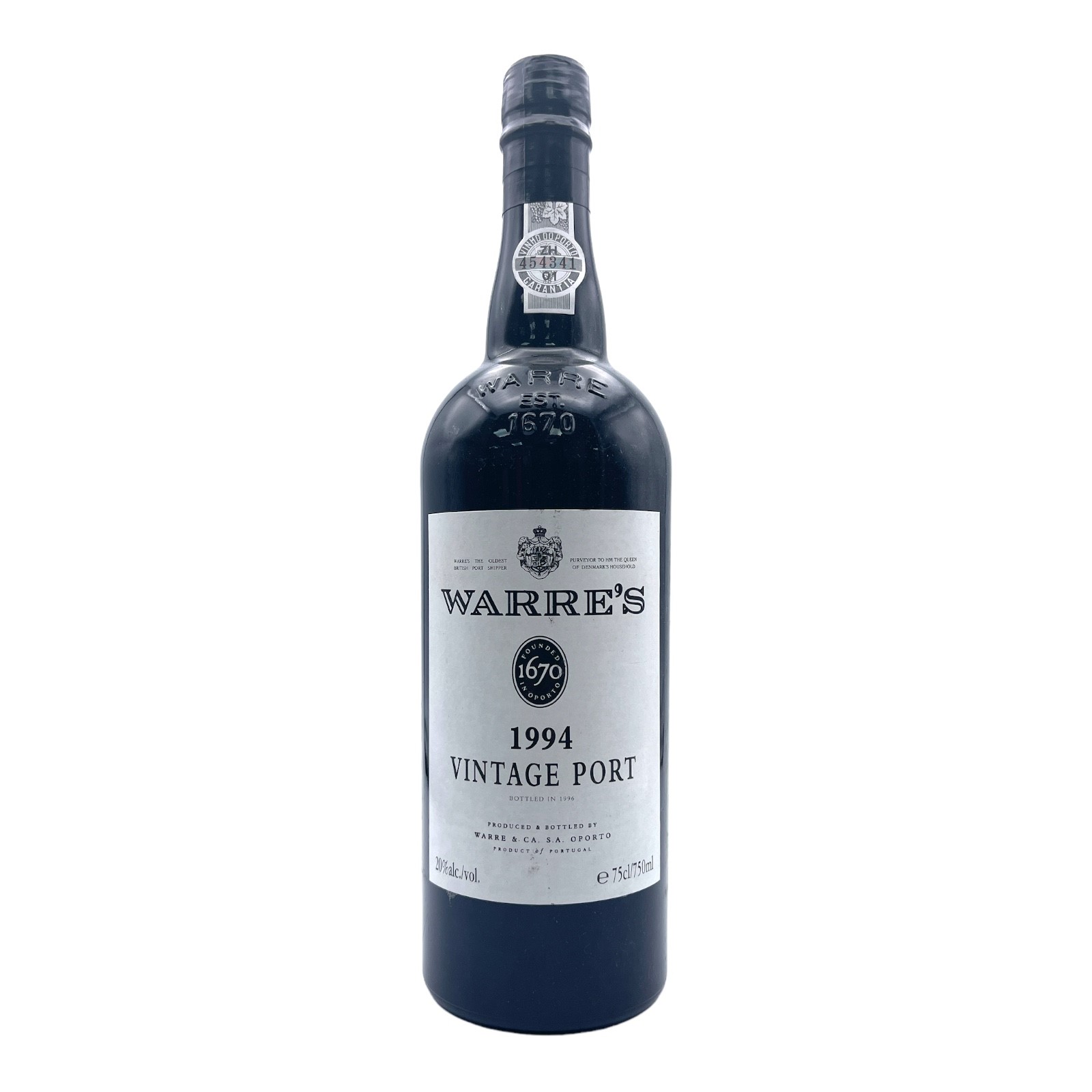 WARRE'S Vintage Port 1994 Bottle Image