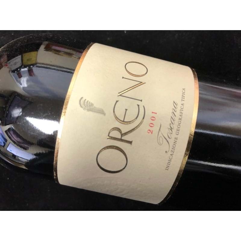 SETTE PONTE Oreno, Toscana 2001 Bottle Image