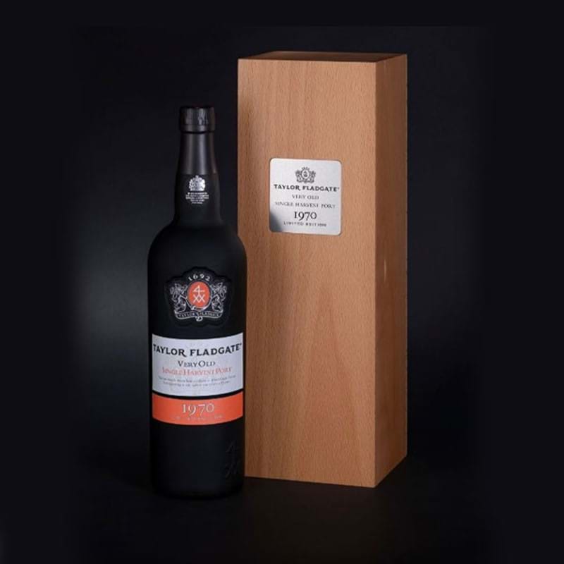 1970 TAYLOR FLADGATE Single Harvest Vintage Port Bottle NO DISCOUNT Image