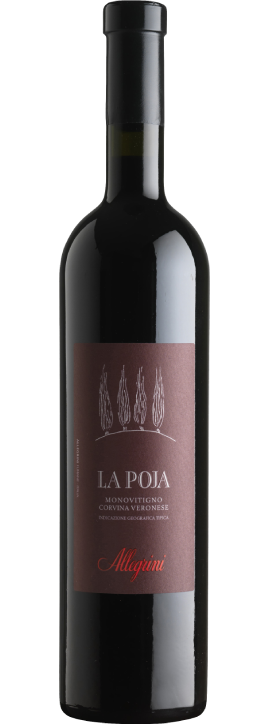 ALLEGRINI 'La Poja' Monovitigno Corvina Veronese IGT 2018 Bottle Image