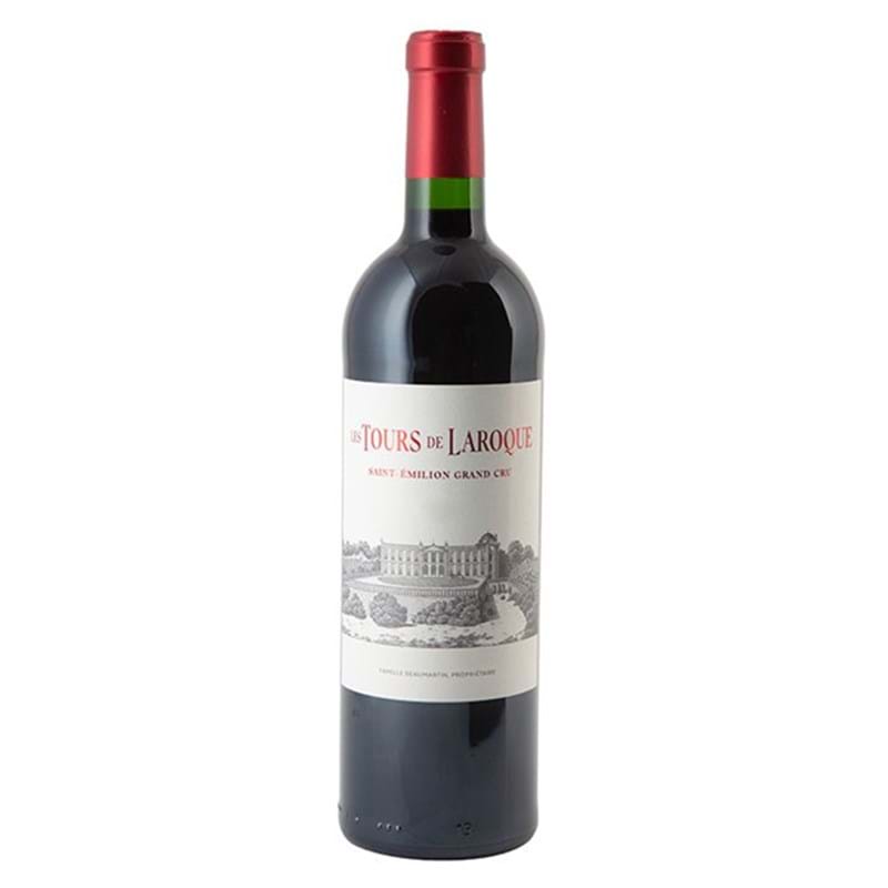 LES TOURS DE LAROQUE 2nd wine of Chateau Laroque Saint-Emilion 2016 Bottle 14.5% Image