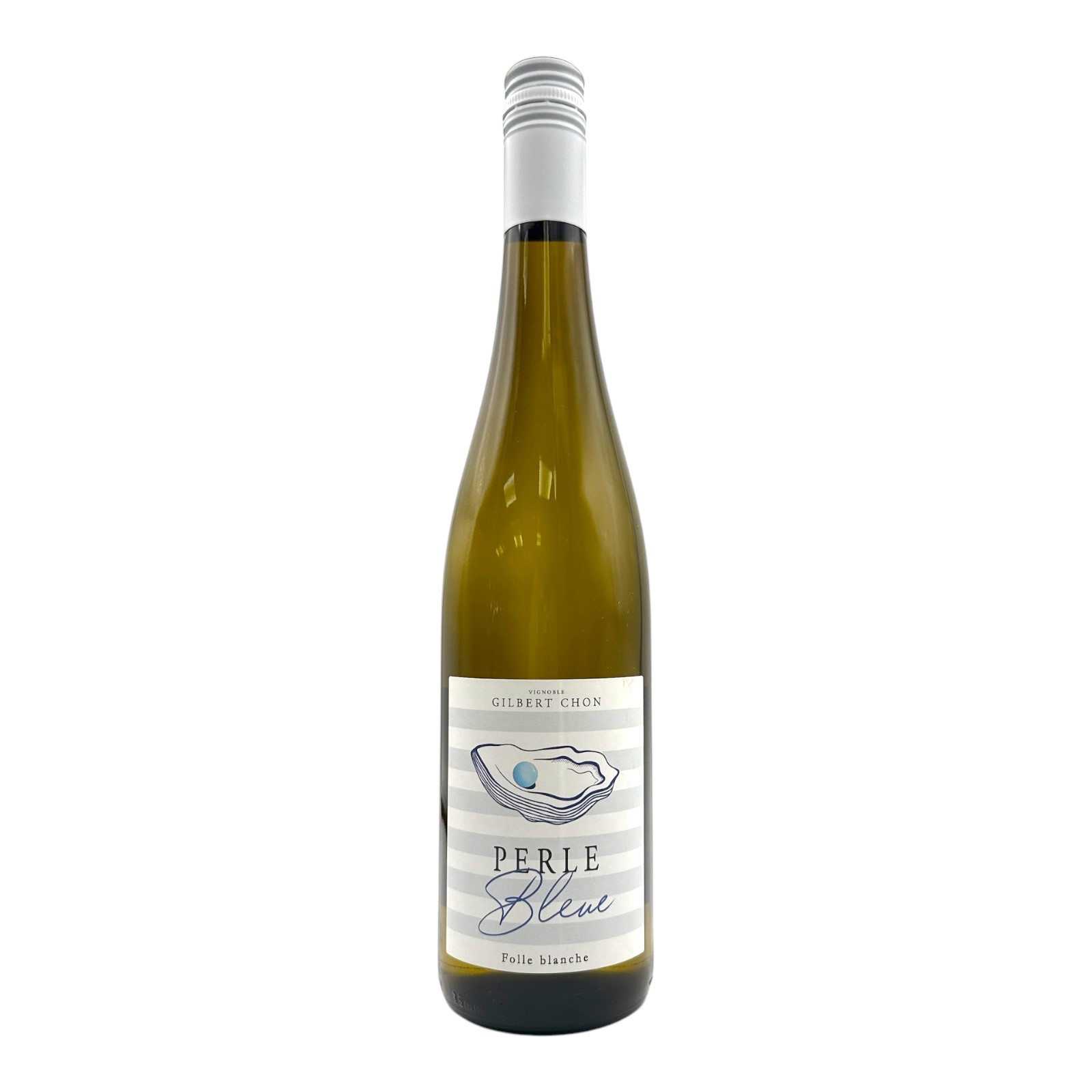 GILBERT CHON Gros-Plant du Pays Nantais Sur Lie AOC 'Perle Bleue' Folle Blanche 2023/24 Bottle/st Image