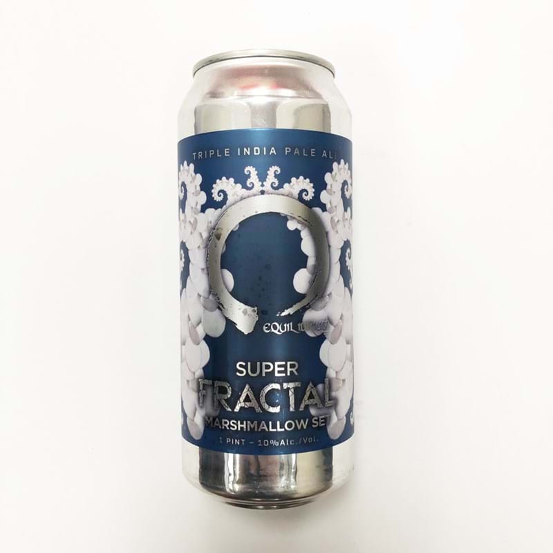 EQUILIBRIUM Super Fractal Marshmallow Triple IPA 10%abv CAN (473ml) Image