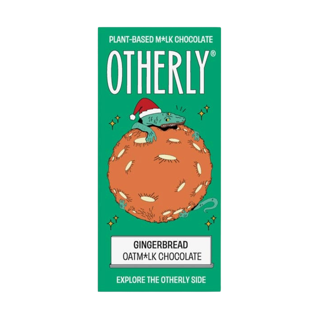OTHERLY Gingerbread Oatm*lk Chocolate Bar (70g) (Christmas) VGN Image