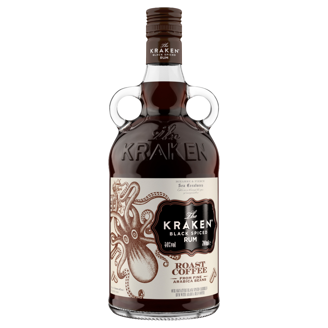 THE KRAKEN 'Black Spiced' Roast Coffee Rum Bottle (70cl) 40%abv Image