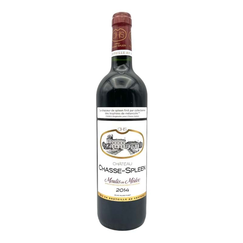 CHATEAU CHASSE-SPLEEN Cru Bourgeois Moulis Medoc 2014 Bottle/nc Image