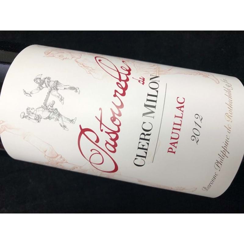 PASTOURELLE de CLERC MILON 2nd Wine of Chateau Clerc Milon 2012 Bottle/nc Image