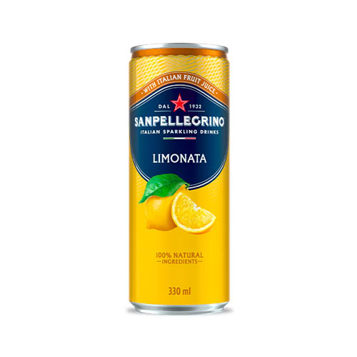 SAN PELLEGRINO Limonata Sparkling Lemon CAN (330ml) - SINGLE Image