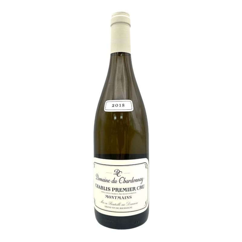DOMAINE DU CHARDONNAY Chablis 1er Cru Montmains 2018 Bottle VGN Image