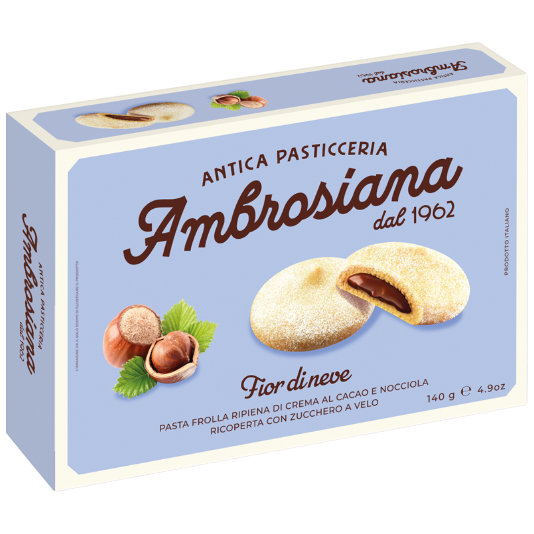 ANTICA PASTICCERIA AMBROSIANA 'Fior di Neve' - Hazelnut Cream 140g Image