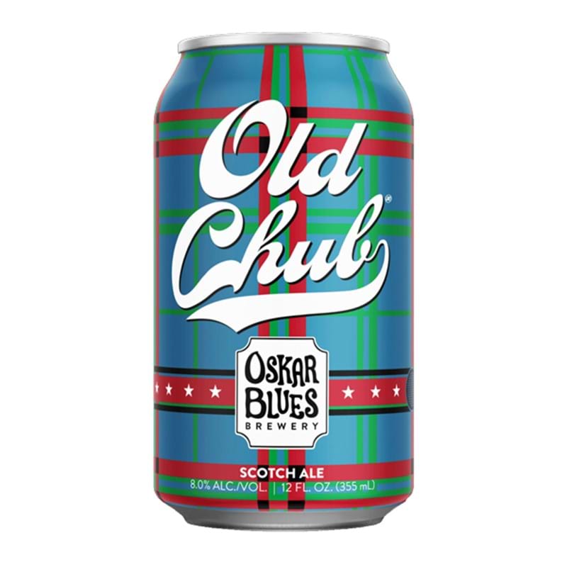 OSKAR BLUES Old Chub Scotch Ale - Rich Malt & Smoked Grains (355ml) CAN 8.0%abv Image