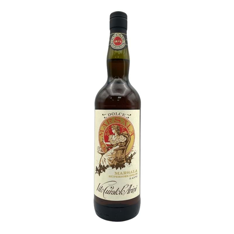 CURATOLO ARINI Marsala Superiore Dolce (Sweet) NV Bottle/nc 18%abv VEG/VGN Image