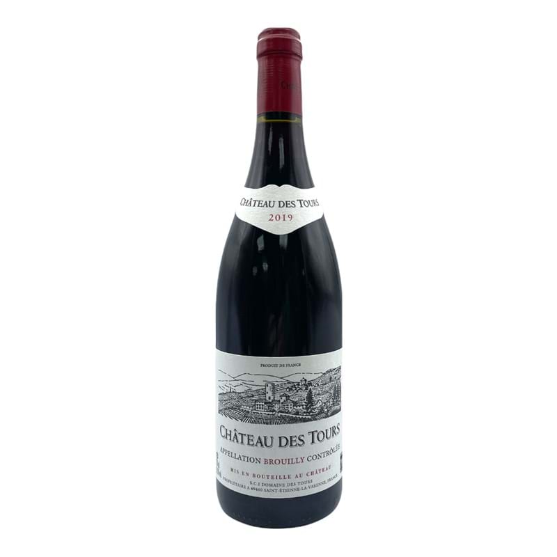 CHATEAU DES TOURS Brouilly 2019 Bottle/nc (Gamay) Image