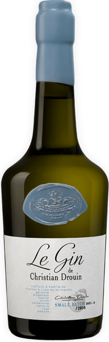 CHRISTIAN DROUIN Calvados Apple Distilled 'Le Gin' Bottle (70cl) 42%abv Image