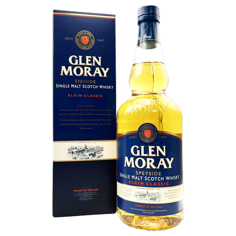 GLEN MORAY Classic, Speyside Single Malt Bottle (70cl) 40%abv Image
