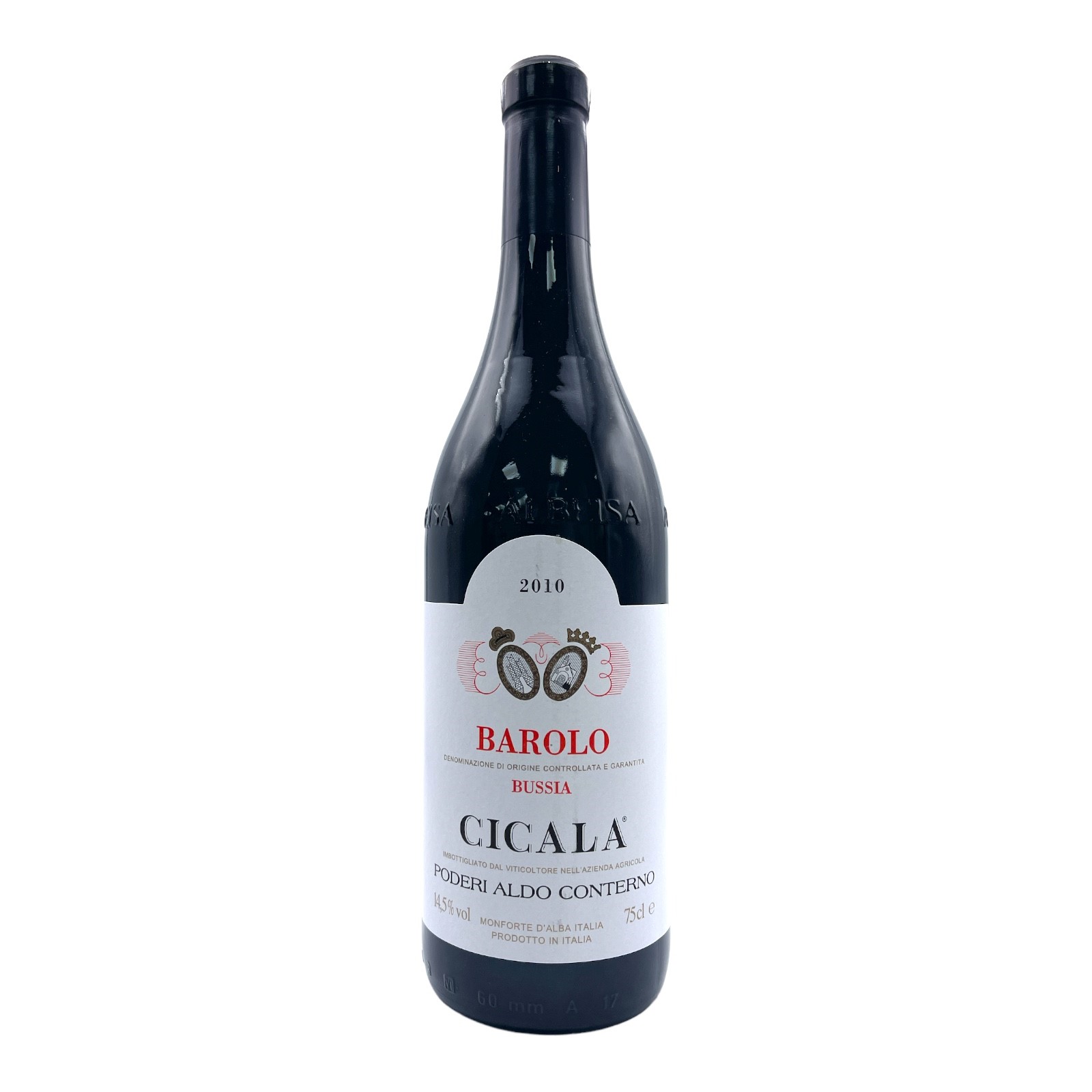 PODERI ALDO CONTERNO Barolo Vigna Cicala 2010 Bottle  Image