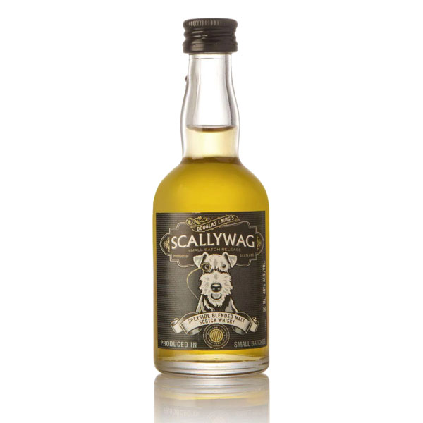 DOUGLAS LAING 'Scallywag' Small Batch Speyside Blended Malt Whisky - Miniature (5cl) 46%abv (los) Image