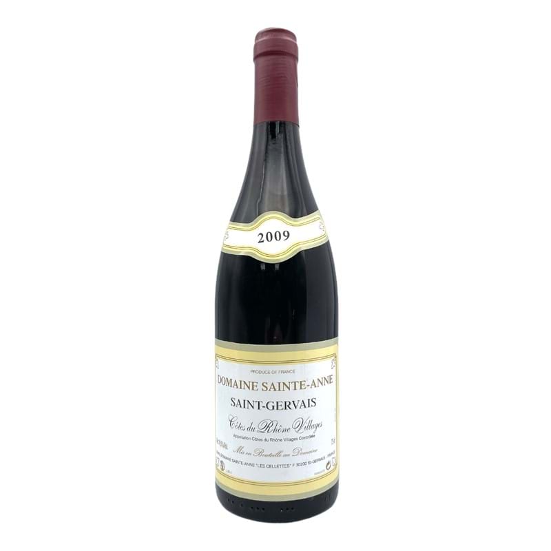 DOM. SAINTE-ANNE Cotes du Rhone Villages St. Gervais 2009 Bottle Image