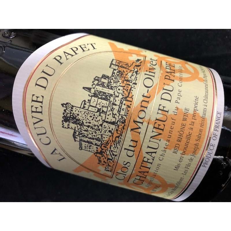 CLOS DU MONT-OLIVET Chateauneuf-du-Pape 2000 Bottle Image