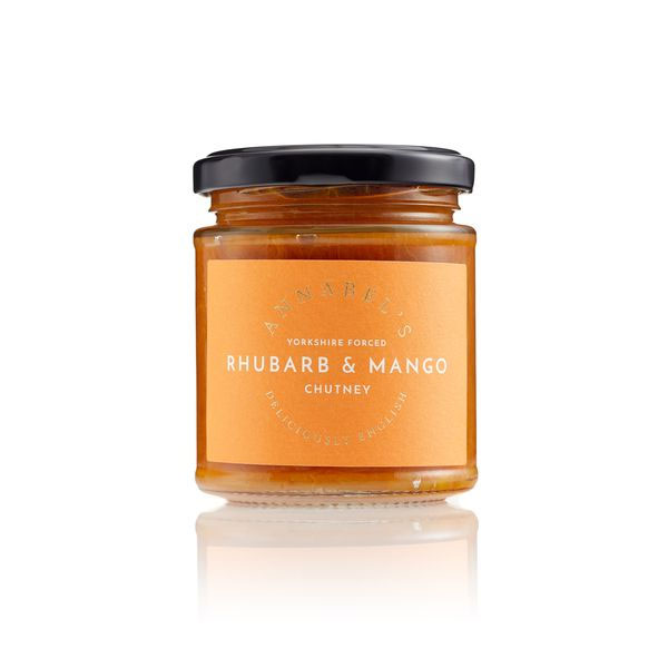 ANNABEL'S Deliciously British Rhubarb & Mango Chutney Jar (210g) Image
