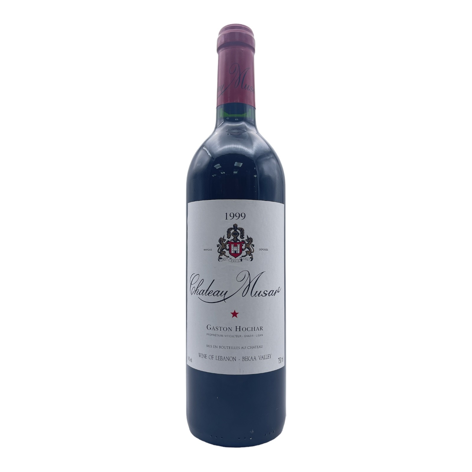 CHATEAU MUSAR Red by Gaston Hochar - Bekaa Valley Bekaa Valley 1999 Bottle Image
