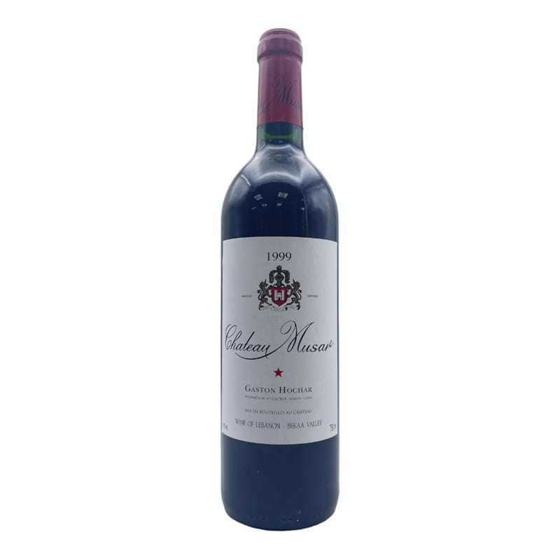 CHATEAU MUSAR Red by Gaston Hochar Bekaa Valley 1999 Bottle Image