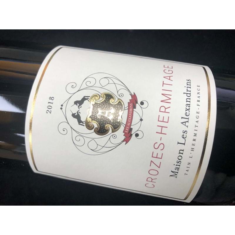 MAISON LES ALEXANDRINS Crozes-Hermitage Blanc (WHITE) 2018 Bottle Image